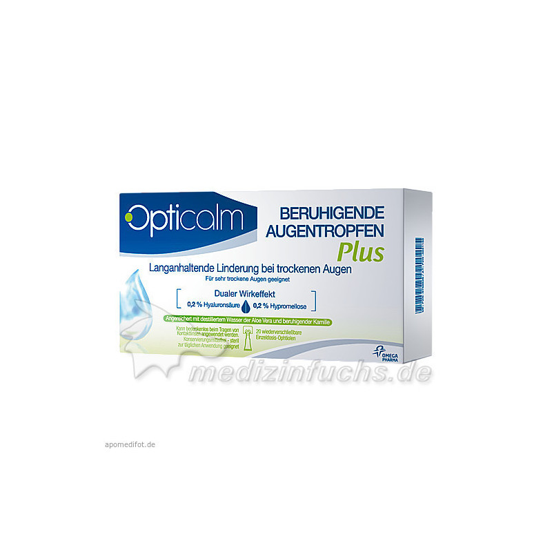 Opticalm Beruhigende Augentropfen Plus, 20X0.5 ML – PZN 9758626