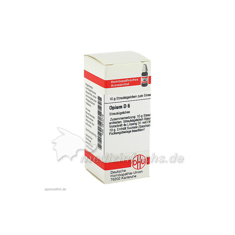 OPIUM D 6, 10 G – PZN 2813718