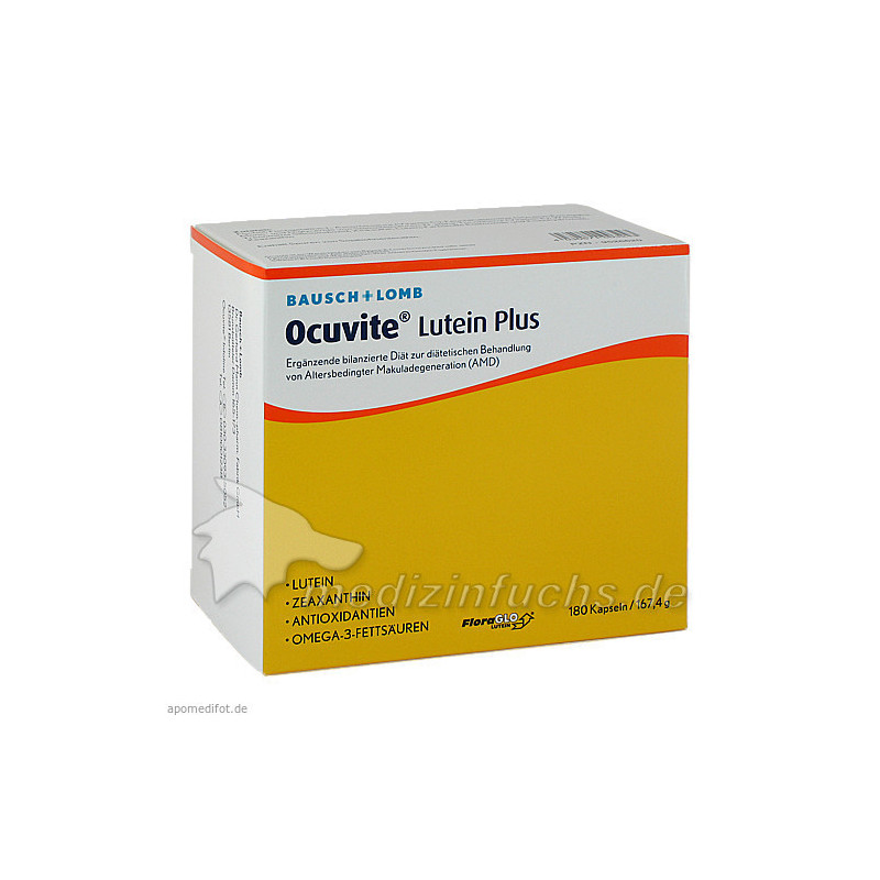 Ocuvite Lutein Plus, 180 ST – PZN 9526620