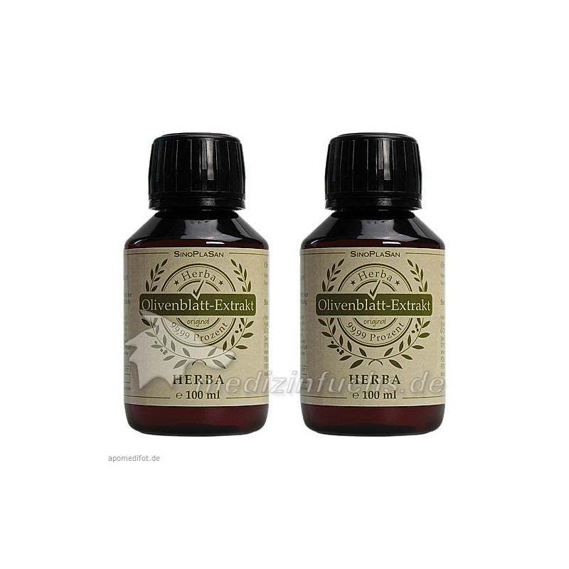 Olivenblatt Extrakt Herba Doppelpack, 2X100 ML – PZN 6441395