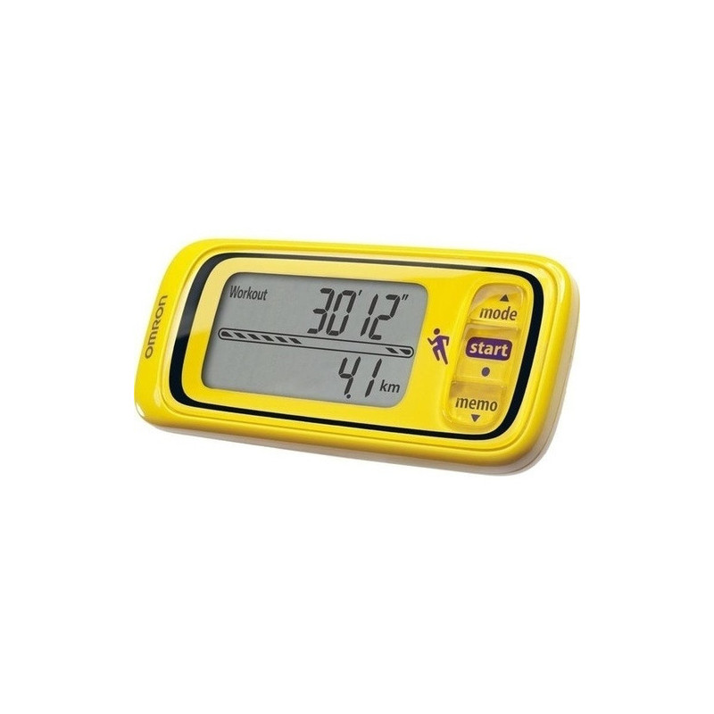 OMRON Schrittzähler HJA-300-EY-gelb Jogstyle, 1 ST – PZN 6129798