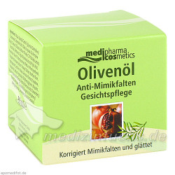 Olivenöl Anti-Mimikfalten Gesichtspflege, 50 ML – PZN 4768821