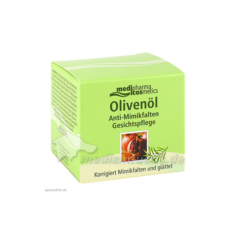 Olivenöl Anti-Mimikfalten Gesichtspflege, 50 ML – PZN 4768821
