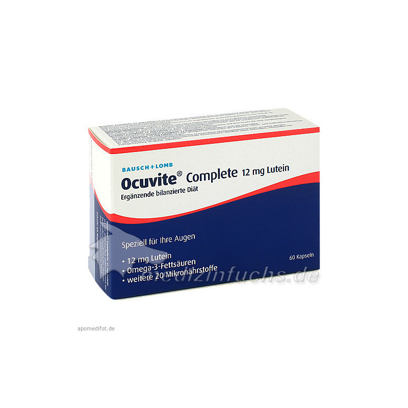 Ocuvite complete 12mg Lutein, 60 ST – PZN 4871513