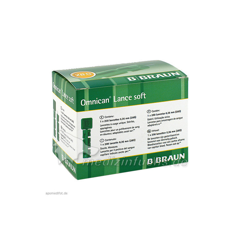 OMNICAN LANCE SOFT LANZETTEN, 200 ST – PZN 7275421