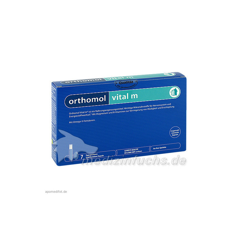 Orthomol Vital M Trinkfläschchen, 7 ST – PZN 1319844