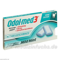 Odol med 3 Mild Mint, 12 ST – PZN 34163