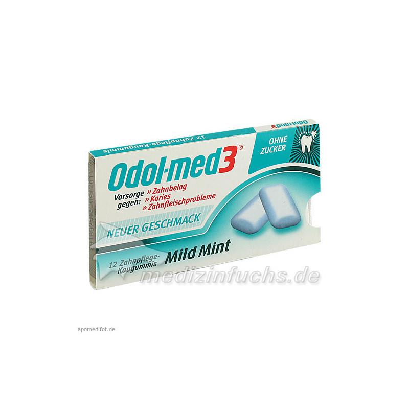 Odol med 3 Mild Mint, 12 ST – PZN 34163