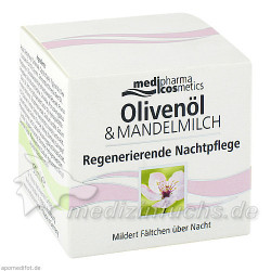 Oliven-Mandelmilch Regenerierende Nachtpflege, 50 ML – PZN 4768815