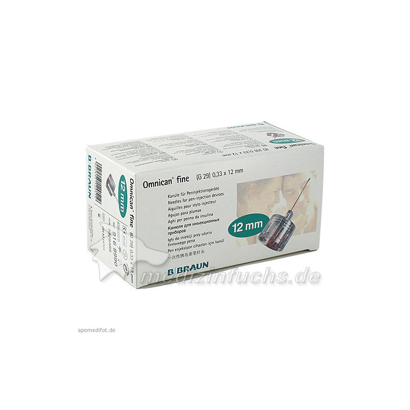 OMNICAN FINE PEN KANUELE 0.33X12MM, 100 ST – PZN 7328488
