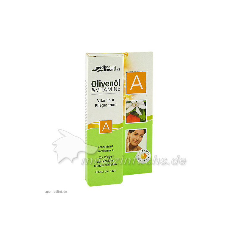 Olivenöl & Vitamin A Pflegeserum, 15 ML – PZN 5357072