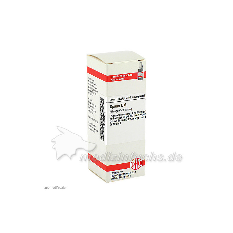 OPIUM D 6, 20 ML – PZN 2619212