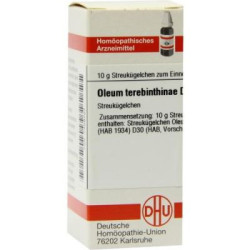 Oleum Terebinthinae D 30 Globuli (10 g) – PZN 7458707