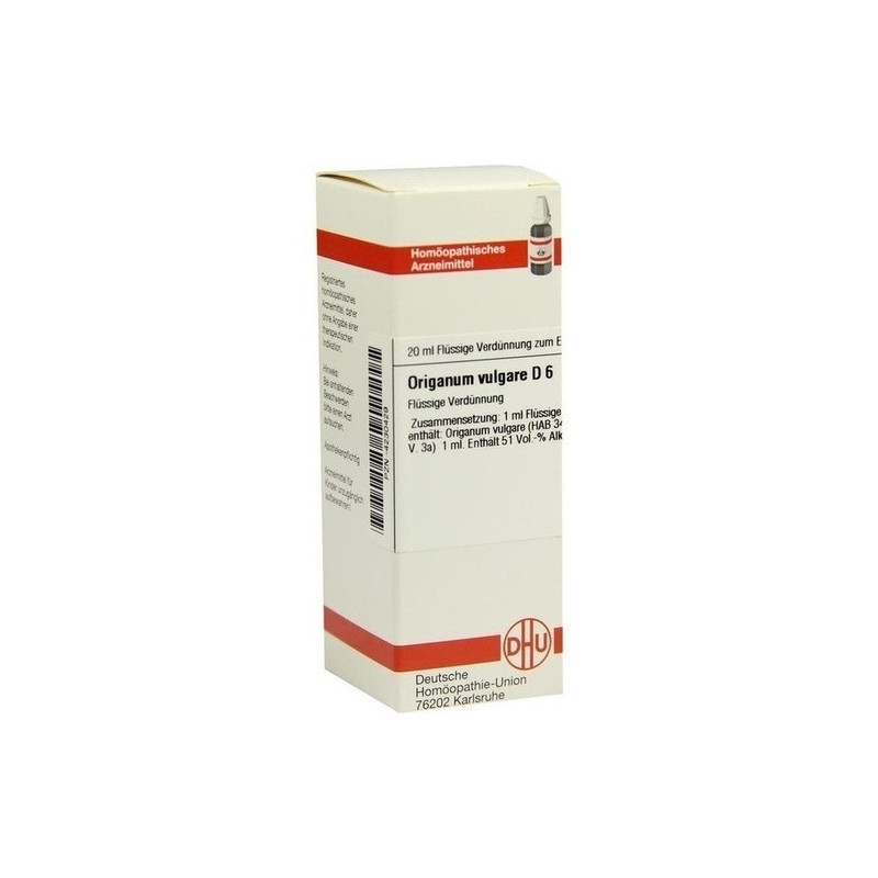 ORIGANUM VULG D 6, 20 ML – PZN 4230429