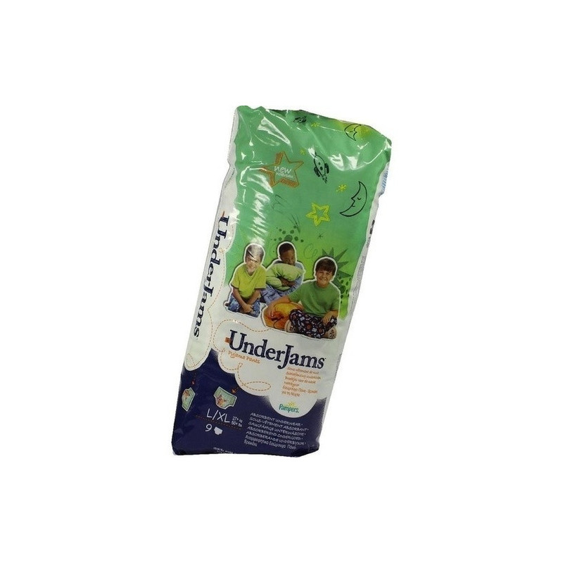 Pampers Under Jams Boy L/XL über 27kg, 9 ST – PZN 5862344