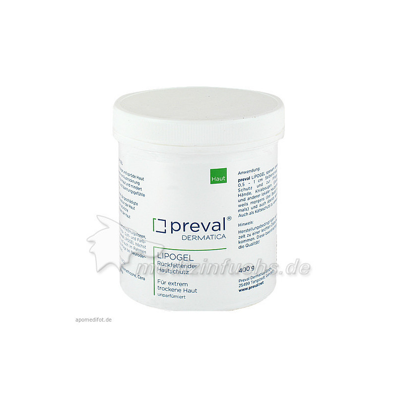 PREVAL LIPOGEL, 400 G – PZN 7277785