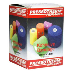 Pressotherm Kohäsive Bandage 8cmx4m grün (1 stk) – PZN 2002411