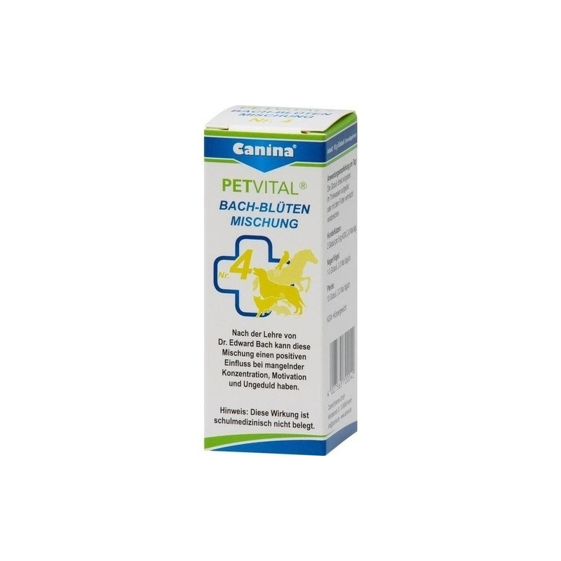 PETVITAL Bachblüten Nr. 4 vet, 10 G – PZN 10528564