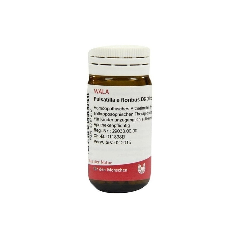 PULSATILLA E FLORIBUS D 6, 20 G – PZN 8787212