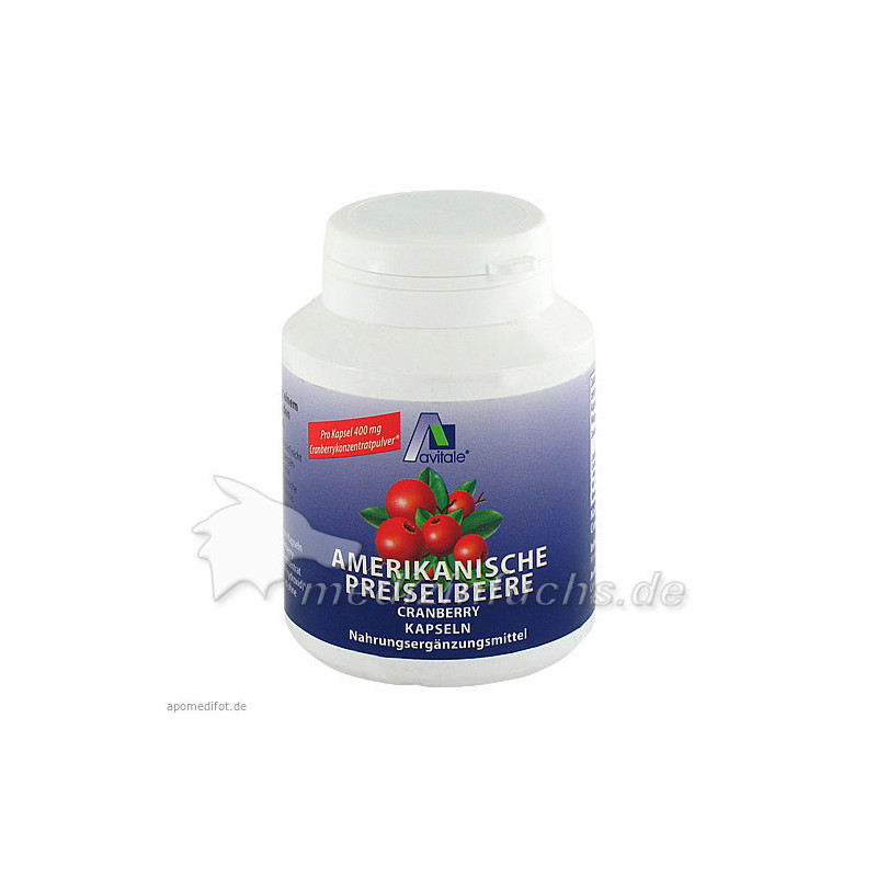 Preiselbeere Amerikan. 400mg, 100 ST – PZN 4130372