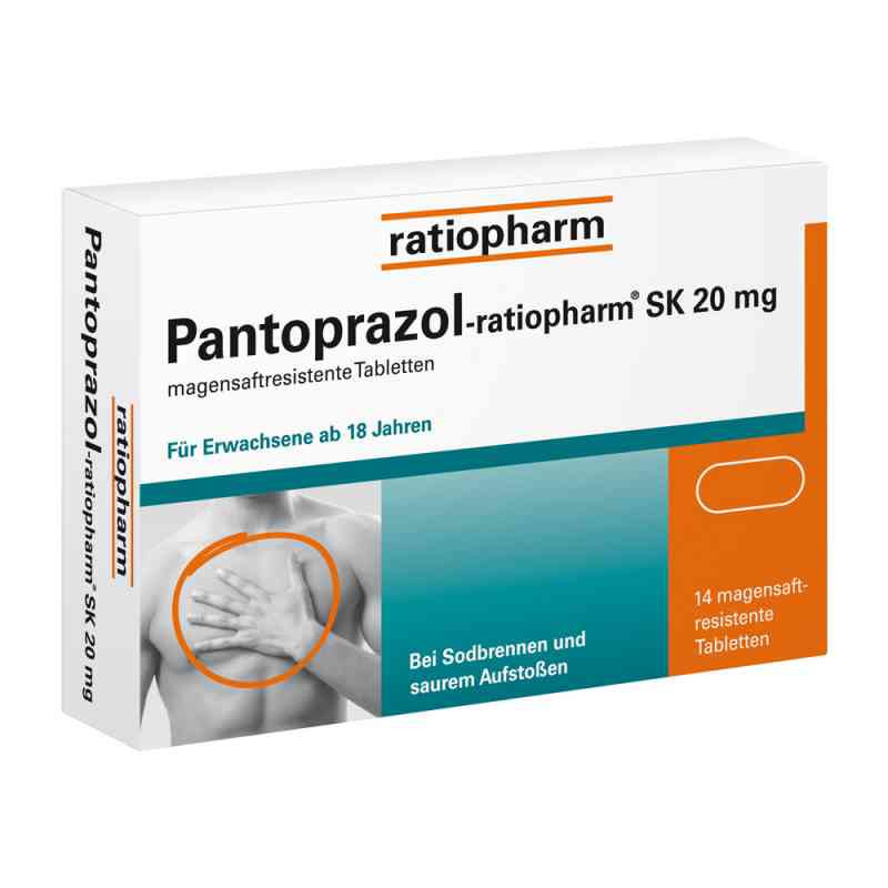 Pantoprazol-ratiopharm SK 20mg (14 stk) – PZN 5520856