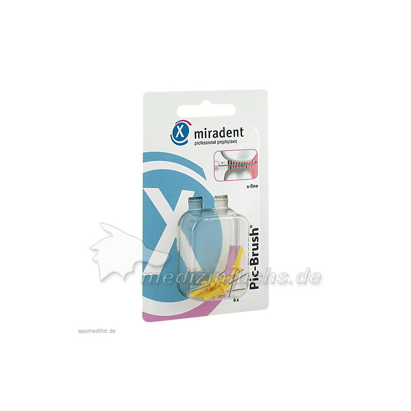 Pic Brush Interdentalbuersten gelb 1.2mm, 6 ST – PZN 2106010