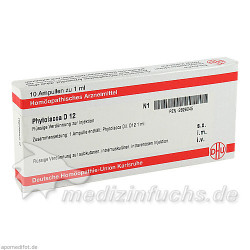 PHYTOLACCA D 12 Ampullen, 10X1 ML – PZN 2828045