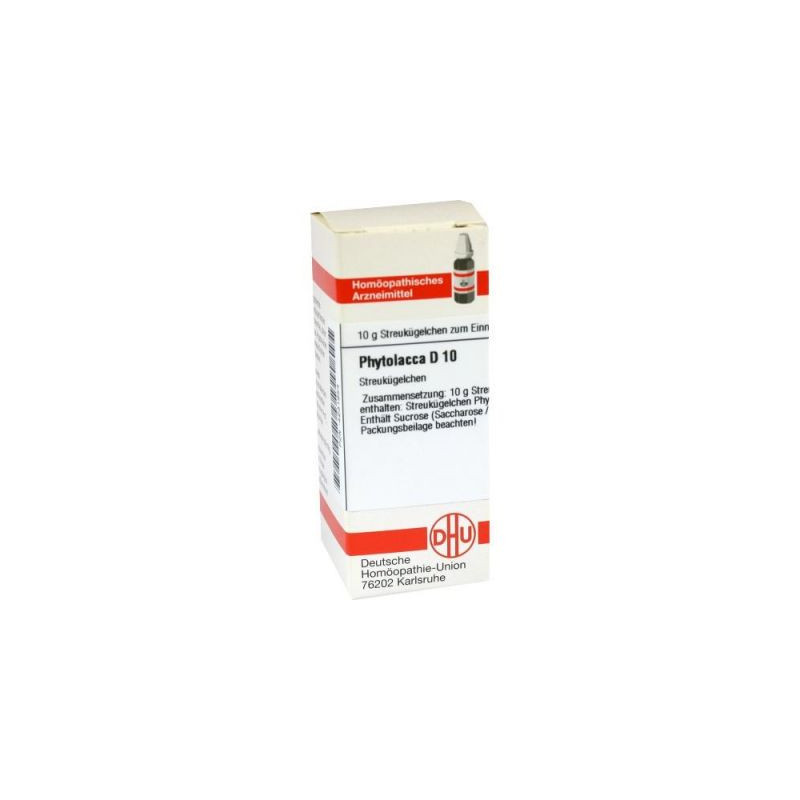 Phytolacca D 10 Globuli (10 g) – PZN 4231854