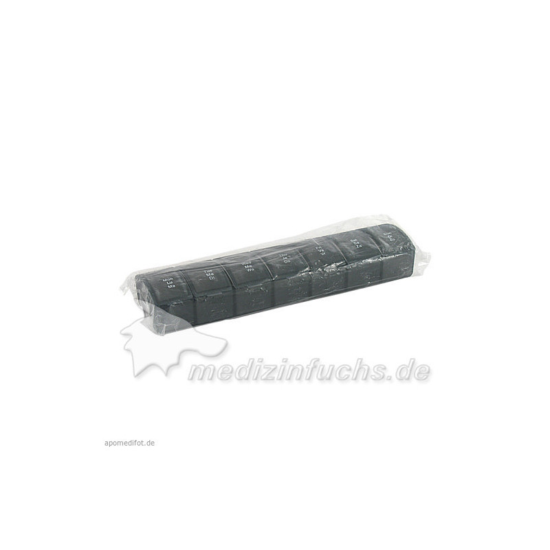 Pillendose mit 7 Fächern Kunststoff matt sort., 1 ST – PZN 1179886