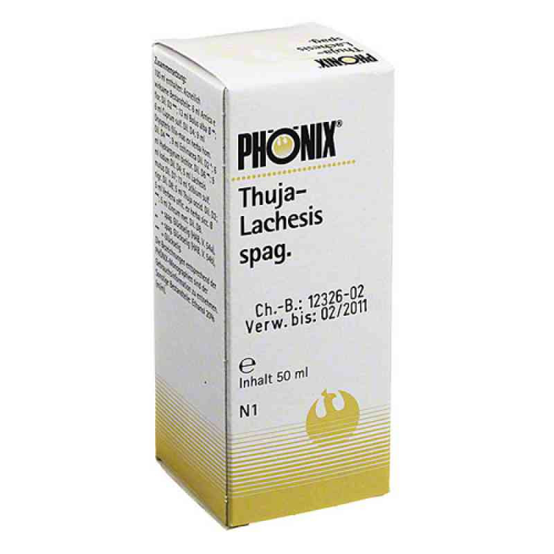 Phönix Thuja lachesis spag. Tropfen (50 ml) – PZN 4223837