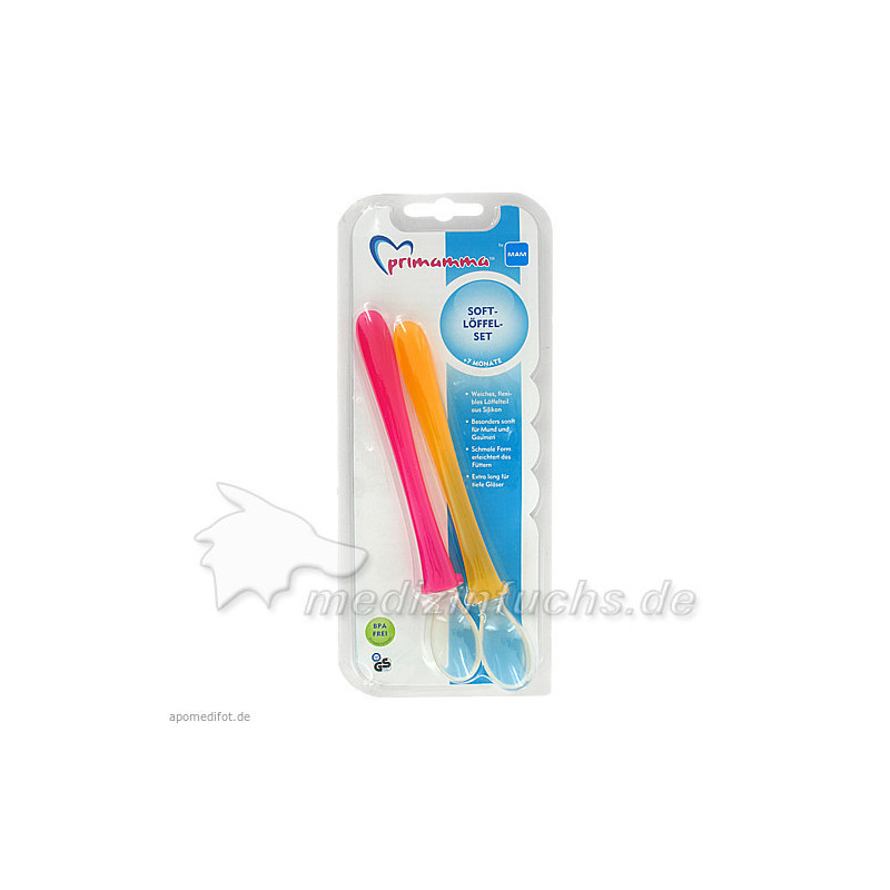 Primamma Softlöffel-Set 2er, 2 ST – PZN 6440326