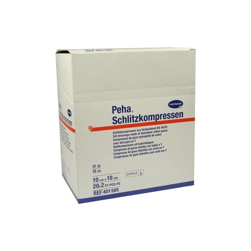 PEHA SCHLITZ STE 10X10CM, 20X2 ST – PZN 2343744