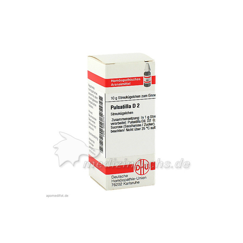 Pulsatilla D 2, 10 G – PZN 453701