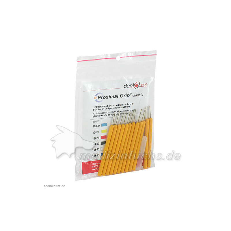 Proximal-Grip xxxx-fein gelb Interdentalbürste, 12 ST – PZN 1347711