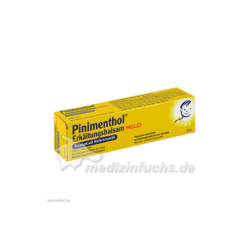 PINIMENTHOL Erkältungsbalsam mild, 50 G – PZN 7779943