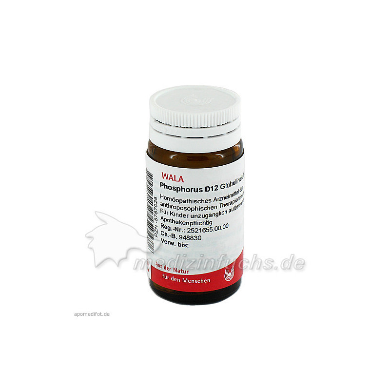 PHOSPHORUS D12, 20 G – PZN 8787028