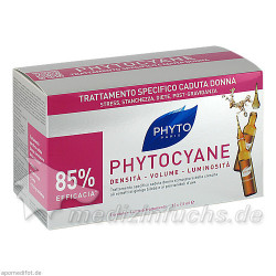 PHYTO PHYTOCYANE Kur Haarausfall, 12X7.5 ML – PZN 4539463