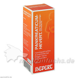 PANKREATICUM Hevert b.Verdauungsschwäche Tropfen, 100 ML – PZN 701926