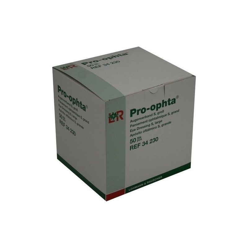 Pro-ophta Augenverband S gross, 50 ST – PZN 7202190