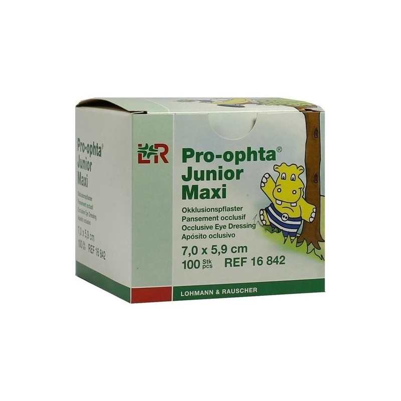Pro-ophta Junior Maxi Okklusionspflaster, 100 ST – PZN 1499059