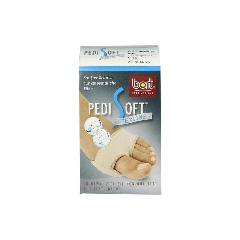 PediSoft TexLine Vorfuß- und Hallux-Pad large, 2 ST – PZN 5563297