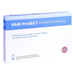 Pari Protect Inhalationslösung mit Ectoin Ampullen (20X2.5 ml) – PZN 12359982