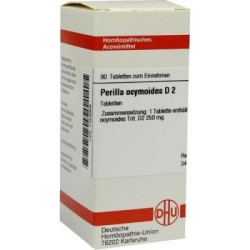 Perilla Ocymoides D 2 Tabletten (80 stk) – PZN 7458966
