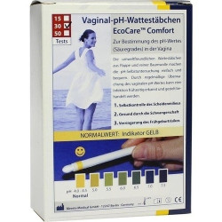 pH-EcoCare Comfort Vaginal pH Wattestäbchen, 30 ST – PZN 6473225