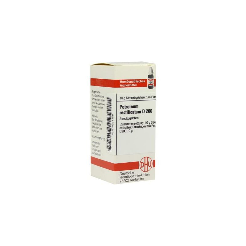 Petroleum Rectif. D 200 Globuli (10 g) – PZN 4231156