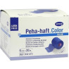 Peha-haft Color Fixierbinde latexfrei 6cmx20m blau, 1 ST – PZN 8886523