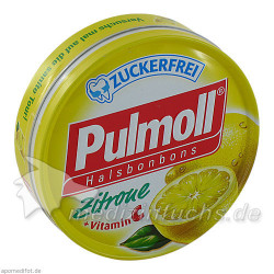 PULMOLL HUSTENBONBON VIT C ZUCKERFREI, 50 G – PZN 3342646