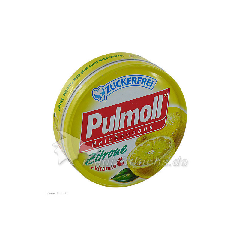 PULMOLL HUSTENBONBON VIT C ZUCKERFREI, 50 G – PZN 3342646