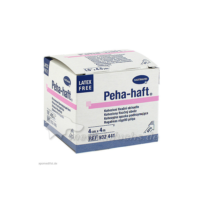 Peha-haft Latexfrei Fixierbinde 4cmx4m, 1 ST – PZN 3544433