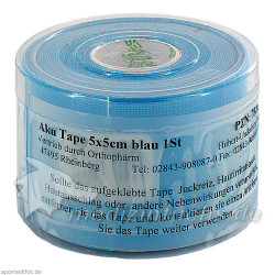 Aku Tape 5cmx5m blau, 1 ST – PZN 7324289